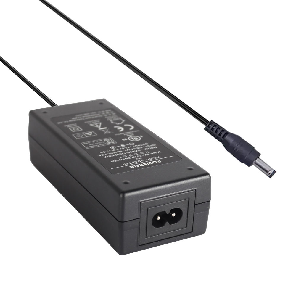 SW48-12004000-W 12Vdc 4A powertek ac dc адаптер UL PSE KC CE сертификат