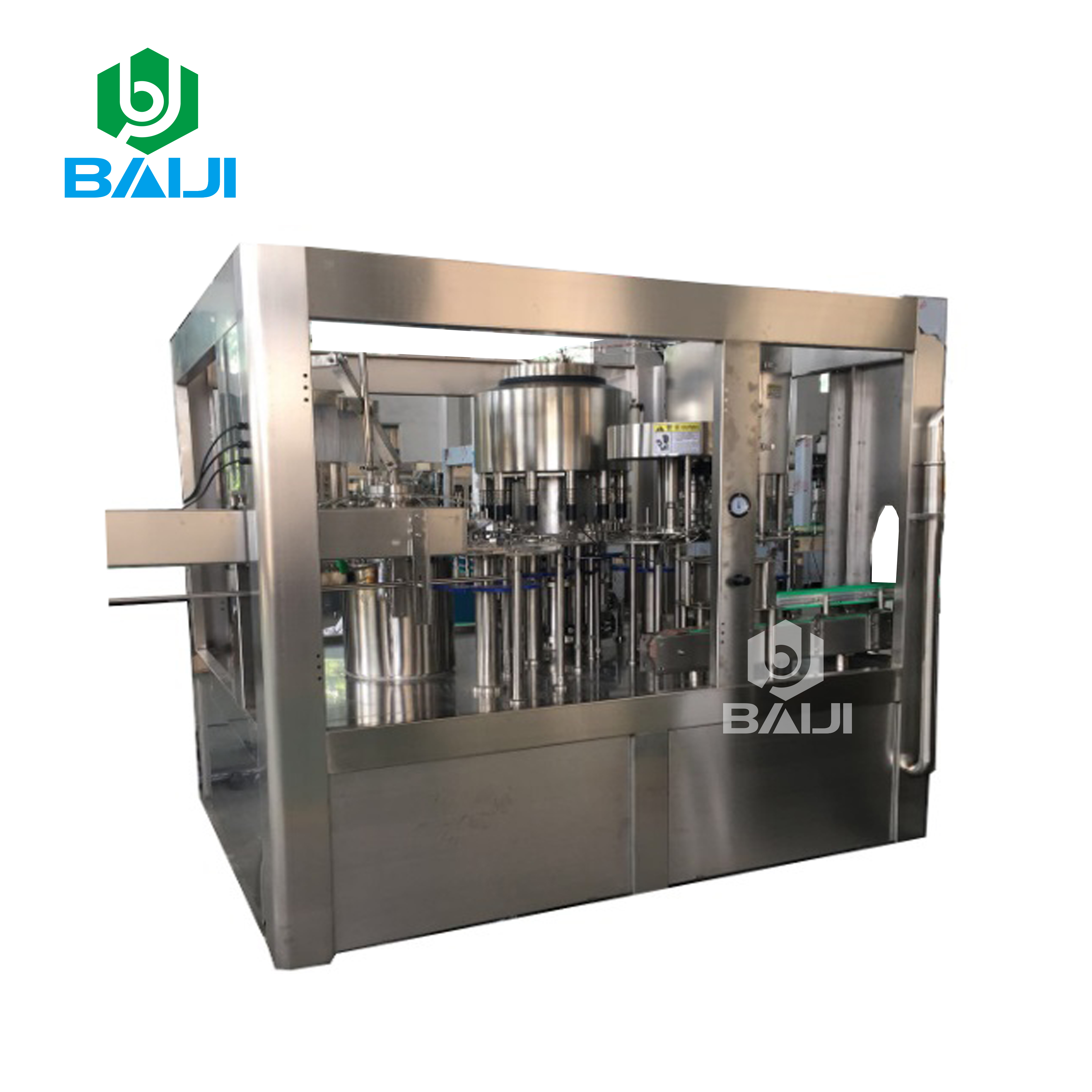 Small business full auto mineral water filling capping packing system / bottling machine line equipment