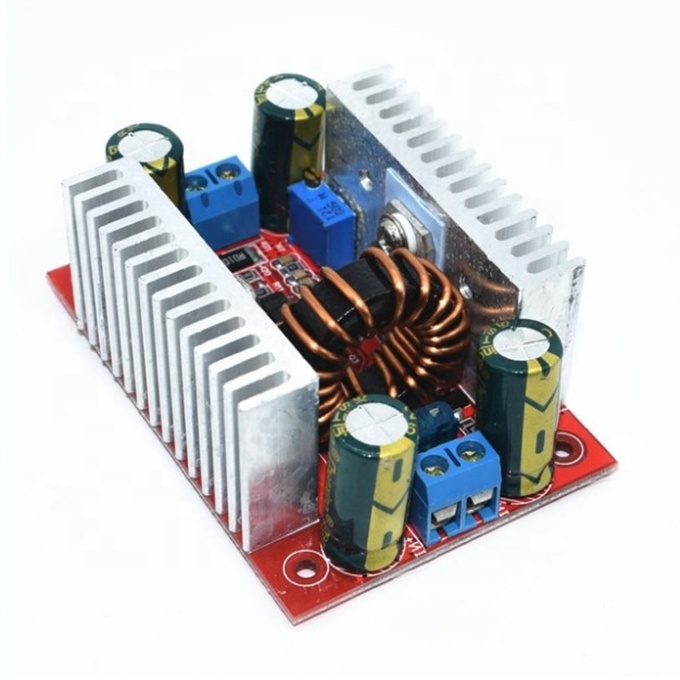 Горячая продажа DC 400W 15A повышающий преобразователь постоянного тока источник питания светодиодный модуль драйвера