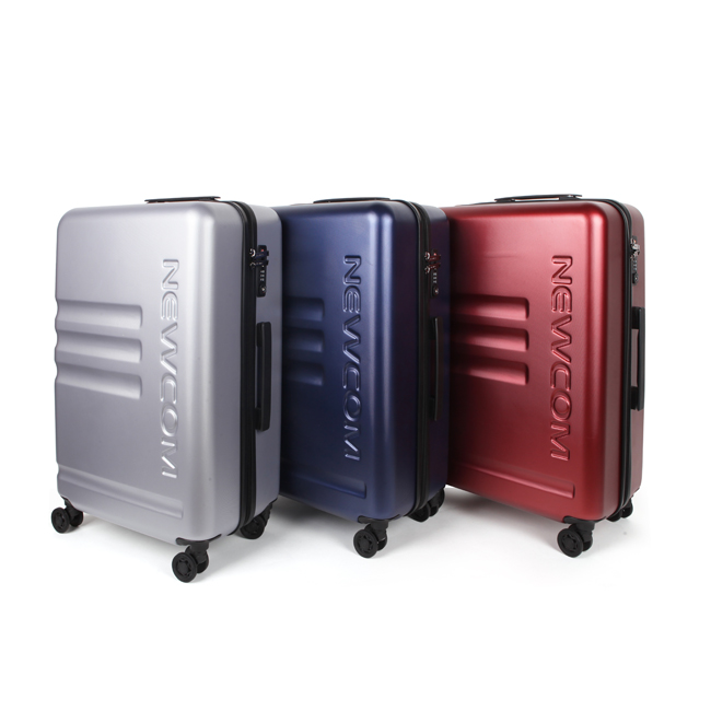 Newcom smart luggage ABS PC Дорожный чемодан багажная сумка с замком TSA Carry-on luggage