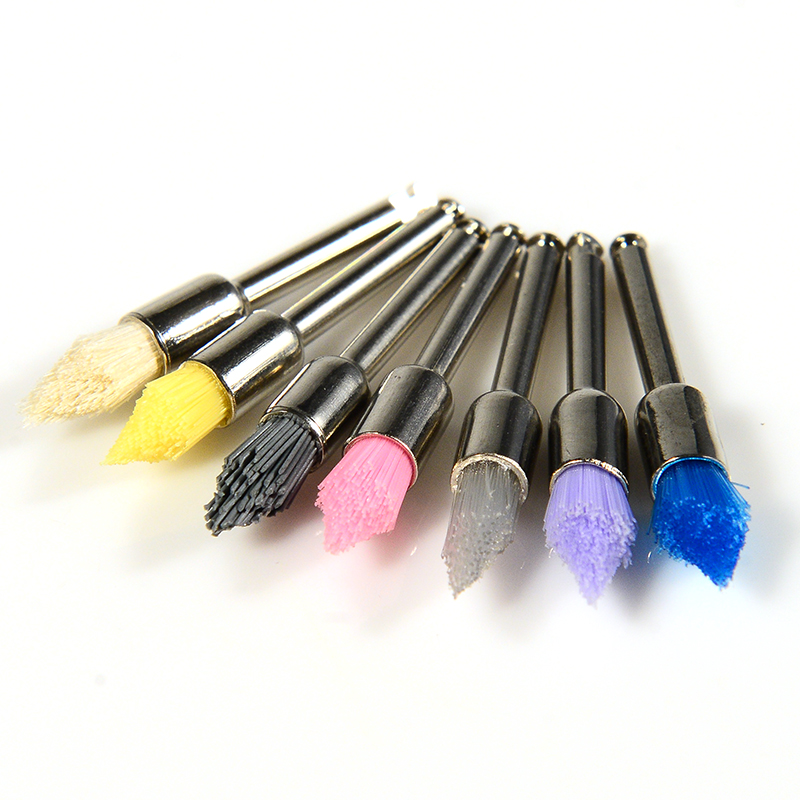 TA024 ZOGEAR Dental tapered flat cup prophy brush