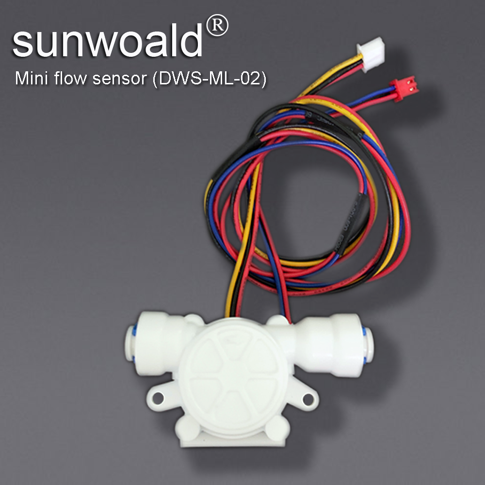 Sunwoald OD6mm quick connect Pom мини потока сенсор с TDS для кофе машина воды диспенсер