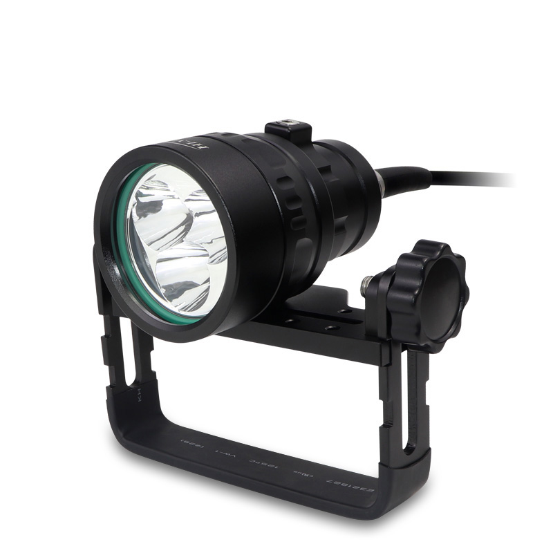 Hi-max H01 тонкий HI-средний-низкий уровень 26650 батарея фонарик для дайвинга 3500 люмен Погружения свет канистра