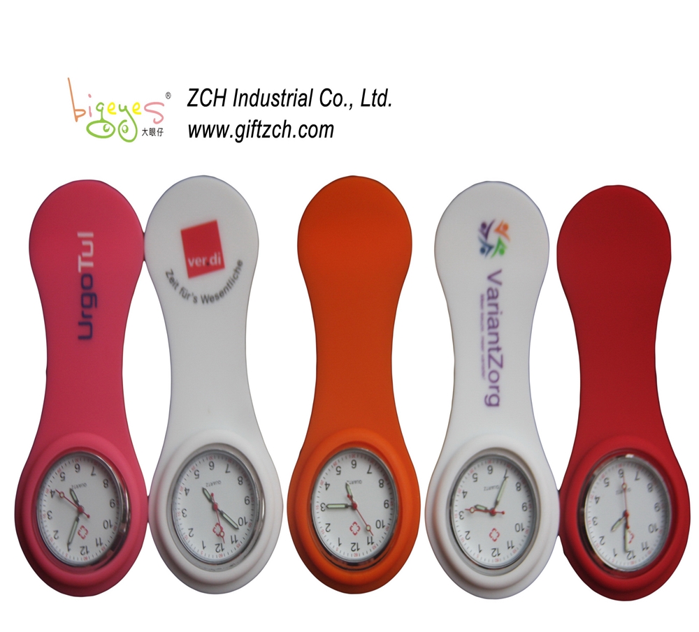 Custom logo Private Label pin quartz brooch pocket nursing watch, Best medical watch for nurses doctors