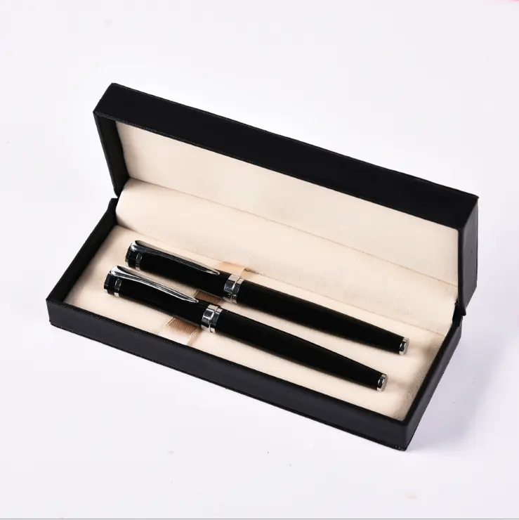 All Kinds Pen Case PU Leather Plastic Wood Cardboard Hard Paper Gift Pen Box Pen Bag Pencil Case for Promotional Business Gift