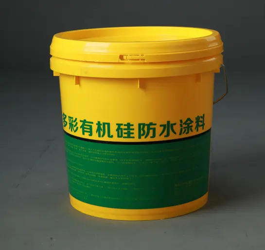 Silicone Rubber Waterproof Coating for Concrete Flat Roof Surface