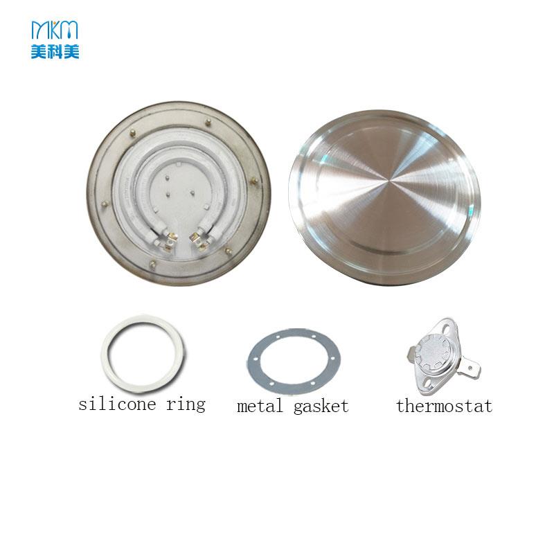die heating oven stainless steel 304 electric heat plate for kettle and water boiler coffee maker