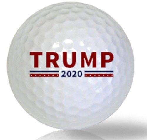 Пользовательские Белый Крытый и открытый putt mni мячи для гольфа, Трамп 2020 красный мяч для гольфа
