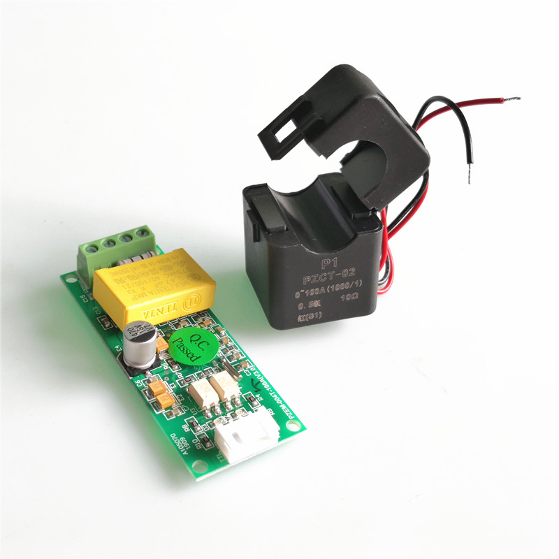 PZEM-004T новая версия AC однофазный 250V TTL порт ток и напряжение Электрический цифровой измеритель кВтч измеритель энергии