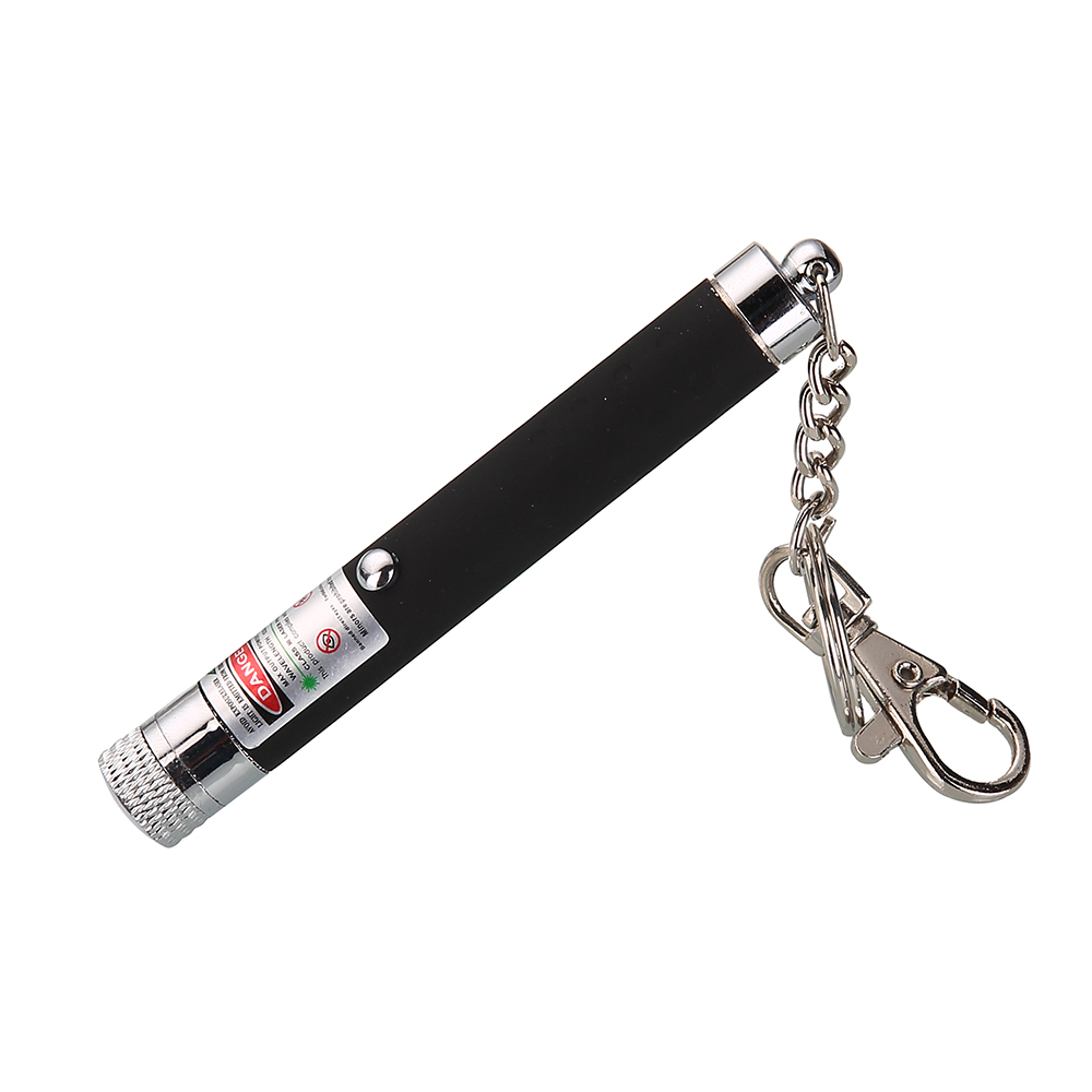 Брелок лазерная указка зеленый с батареей AAA или usb зарядкой