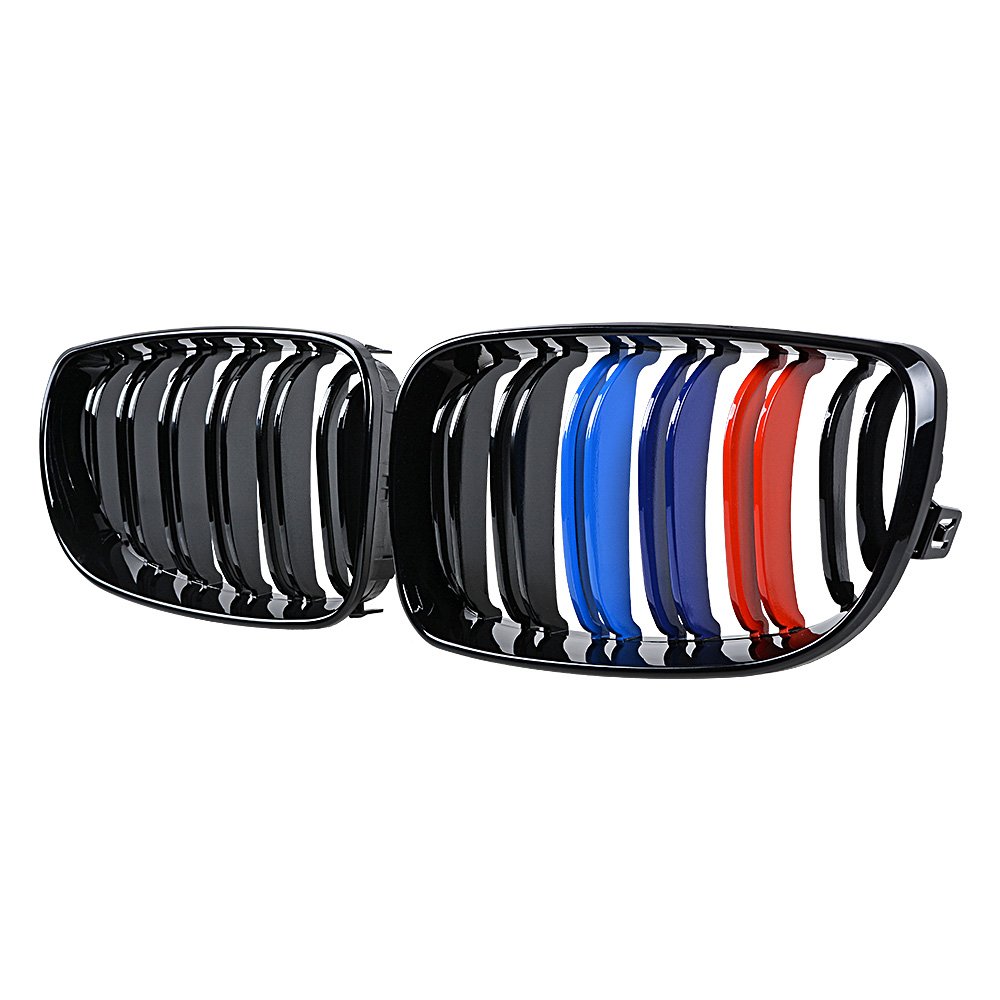 Решетки для радиатора BMW 1 серии E81, E87, E82, E88, E87, 08-11, 1 пара