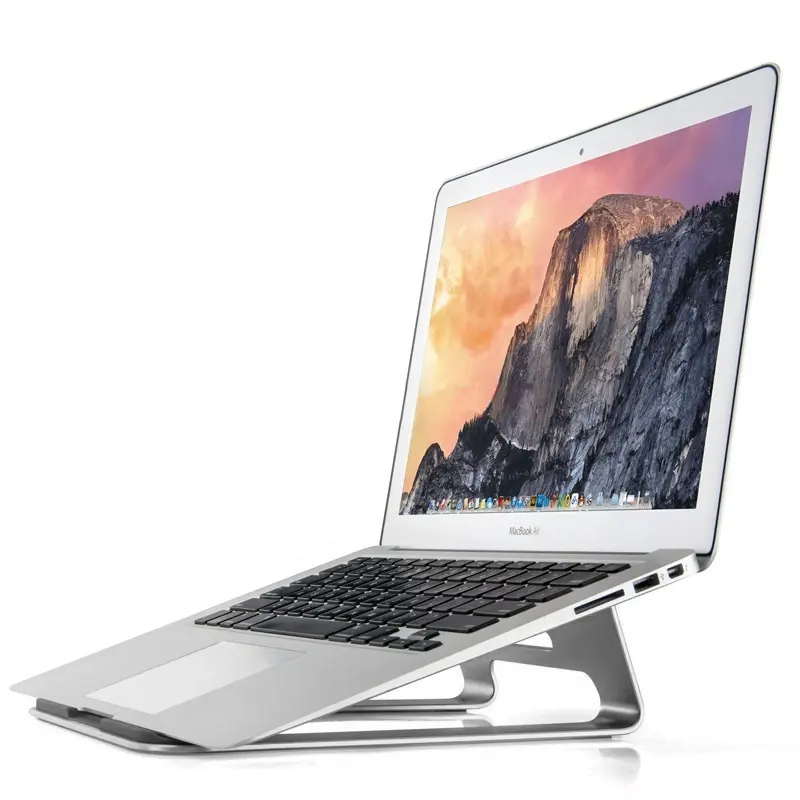 Алюминиевая Подставка для ноутбука для macbook передвижные компьютерные столы высокого качества
