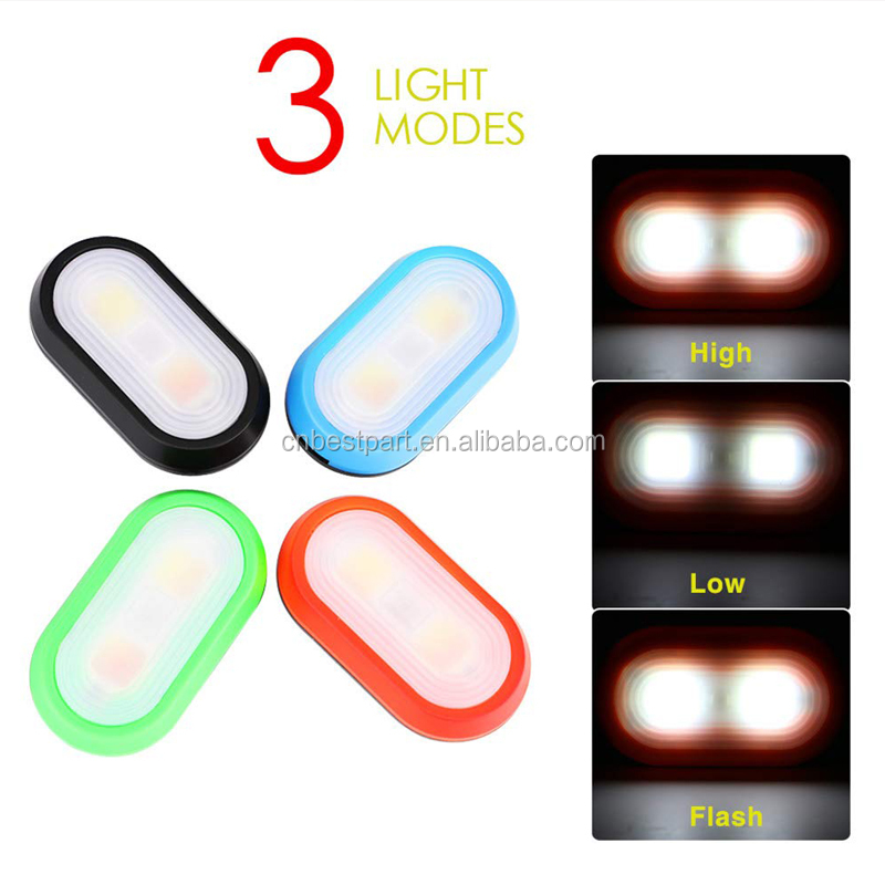 BD Promotion Lights 3 Flash Modes Road Safety Flashes for Running Walking Bicycle Strobe led Lights