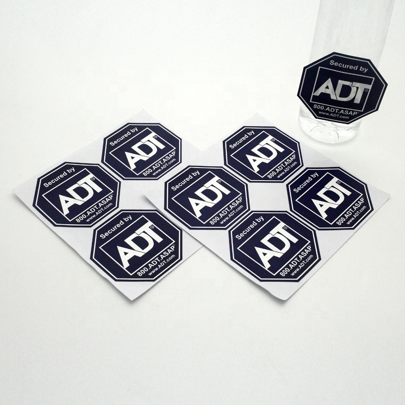 Украшение для окон в домах ADT наклейка безопасности