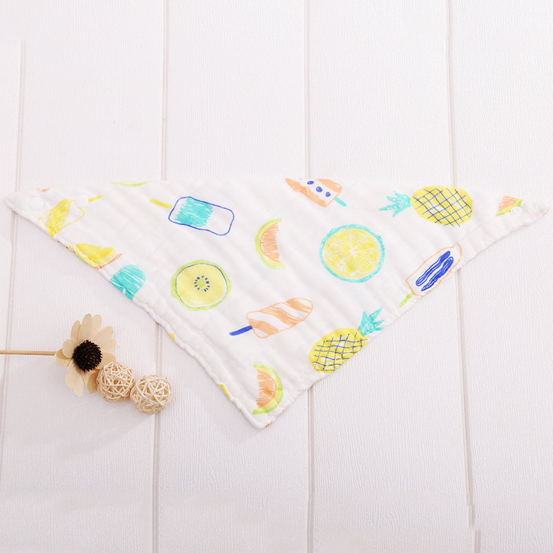 100% хлопок унисекс треугольной формы baby bib производитель