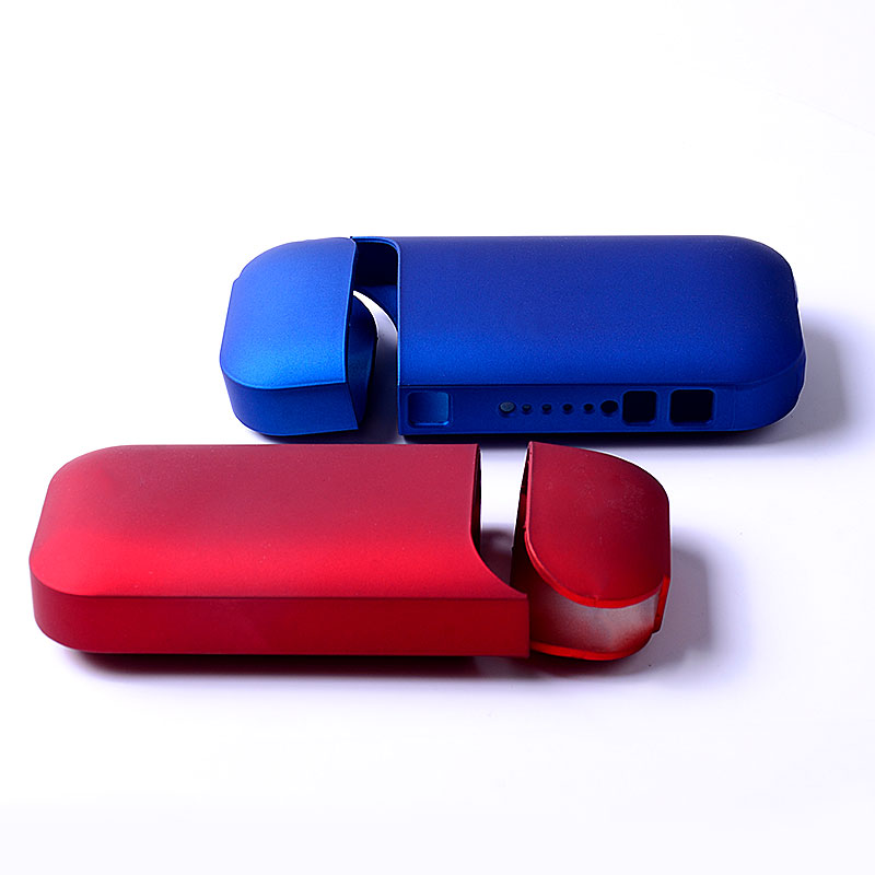 Резиновый случай картины для IQOS 2,4, крышка ПК для карманного зарядного устройства электронной сигареты