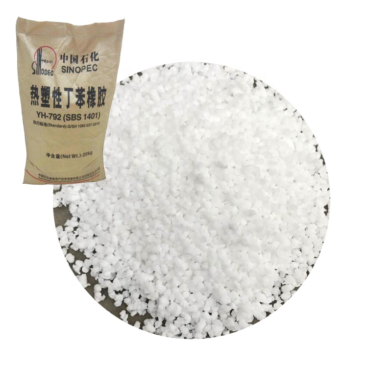 Best Price Raw Material SINOPEC Styrene Butadiene Styrene SBS Thermoplastic Rubber