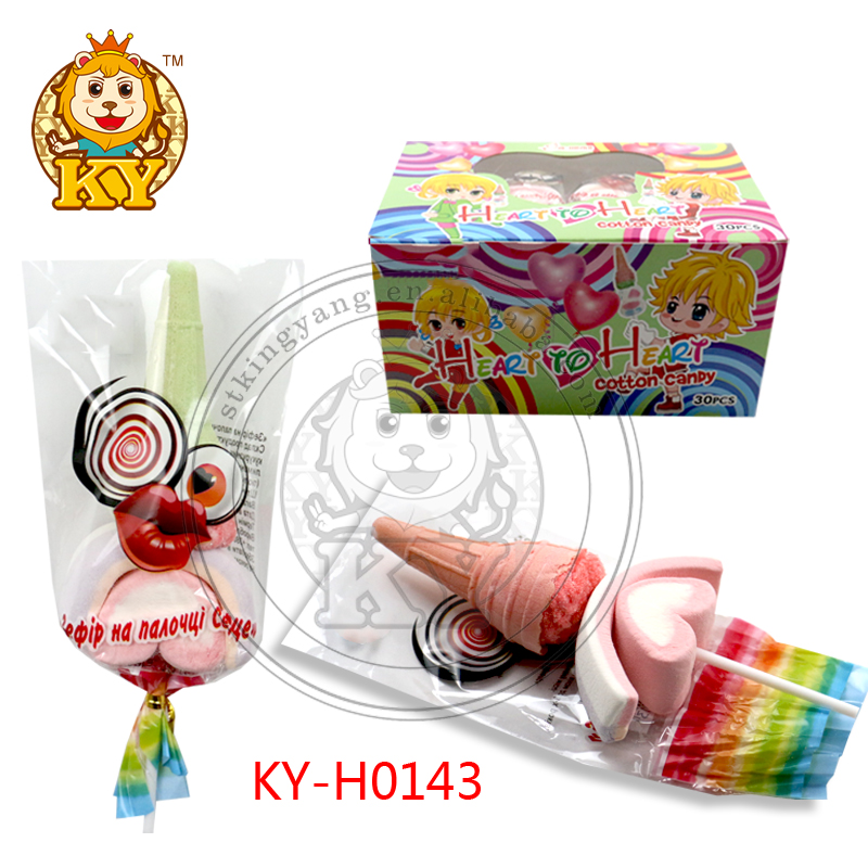 Клубника в форме сердца Marshmallow Lollipop Sweet от производителя