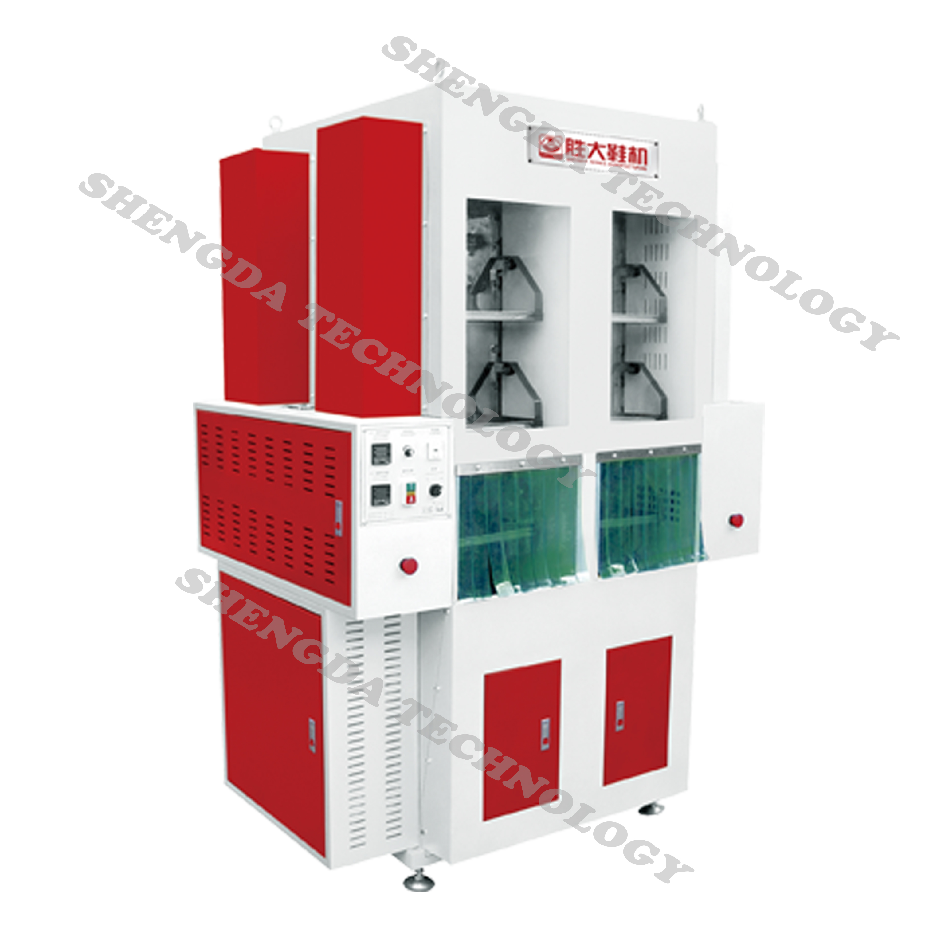 SD-966 Vertical hot air circulation shoe drying eva shoe sole making machine