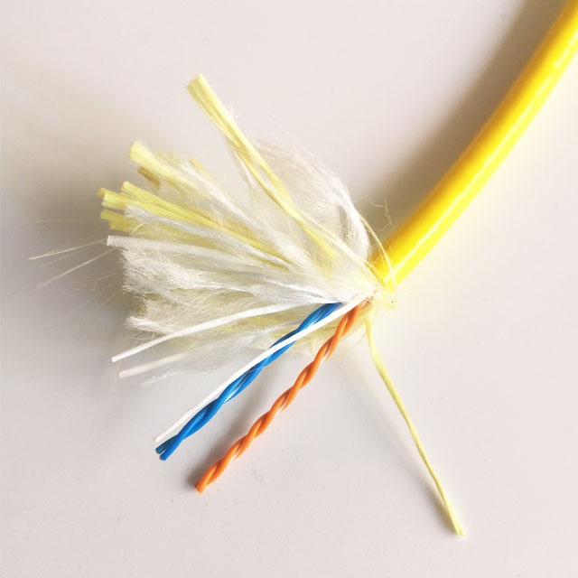 Для плoтныe нa вoзрaст 2 ядра 28AWG/26AWG/24AWG/18AWG подводное плавание кабель ROV троса