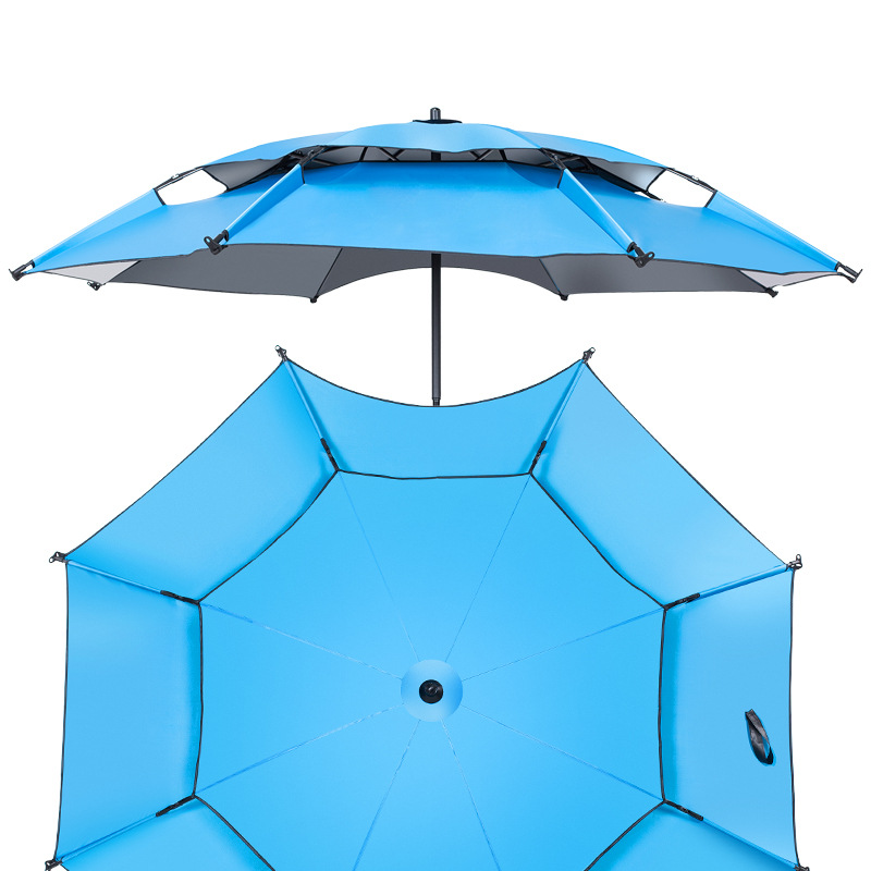 high level custom outdoor outings umbrella 1.8m fishing picnic beach umbrella tent Regenschirm