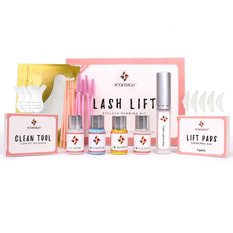 Iconsign Updated lash perming kit with completed tools OEM service