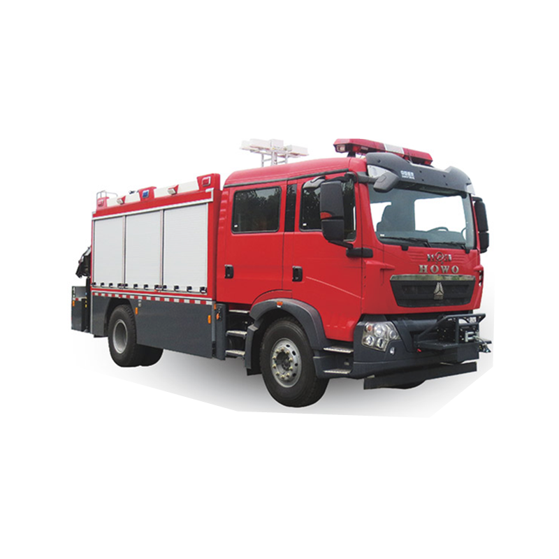 Sinotruk howo детали для крана и лебедки с буксировочный трос 6 колеса аварийно-спасательных пожарная машина