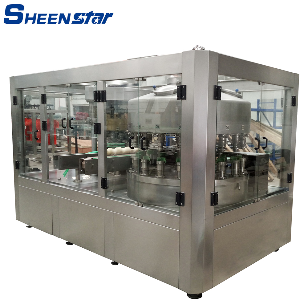 Soda Water Aluminum Tin Can Filling And Seaming Machine