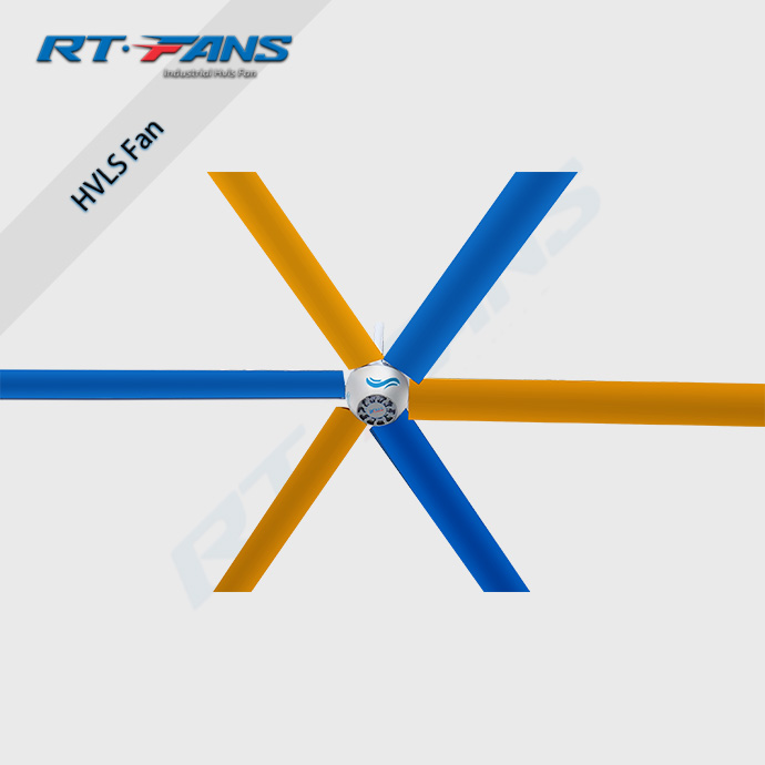 Промышленный вытяжной вентилятор RTFANS в Китае, лучшие промышленные потолочные вентиляторы