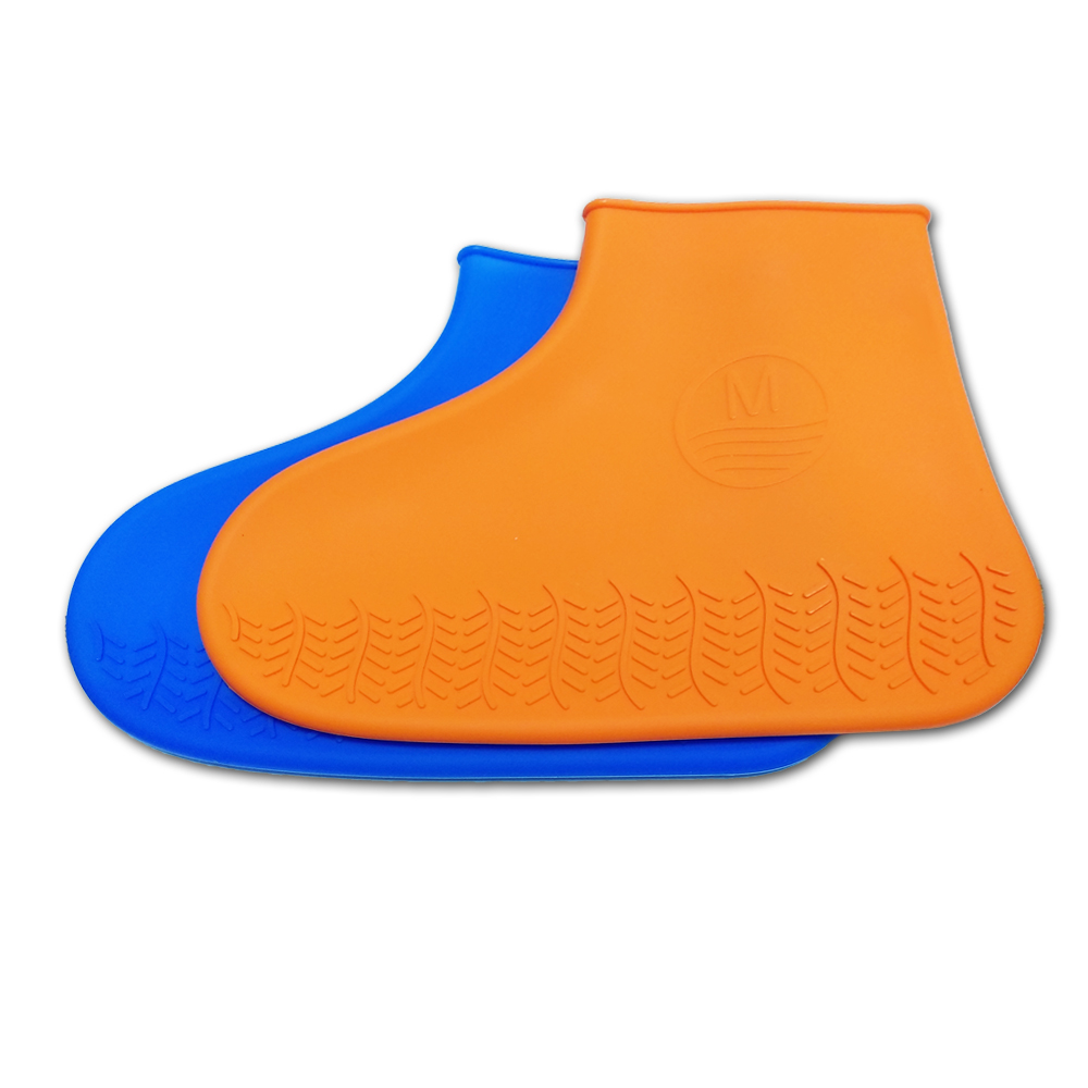 washable high quality eco reusable waterproof silicone kids cloth boot shoe cover for snow