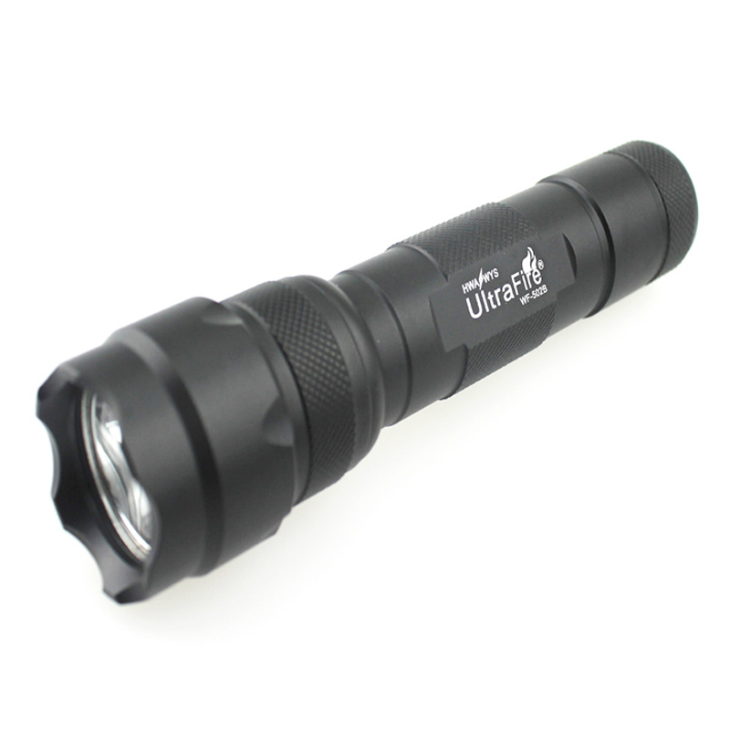 Светодиодный фонарик UltraFire WF-502B 1xCREE XP-L V5 1800 лм с холодным белым светом SMO OP (1x18650)
