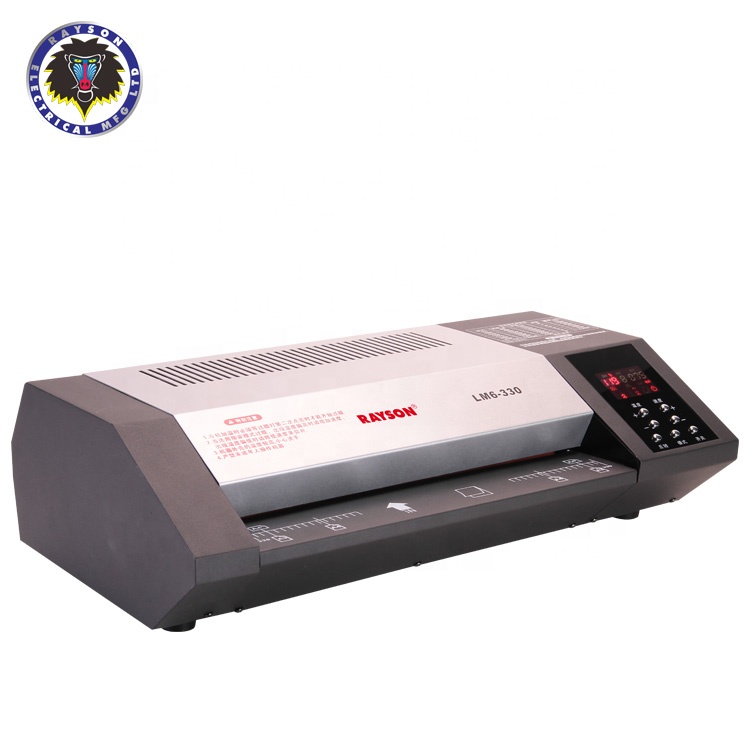 RAYSON LM6-330 шестироликовый вал А3 ламинатор