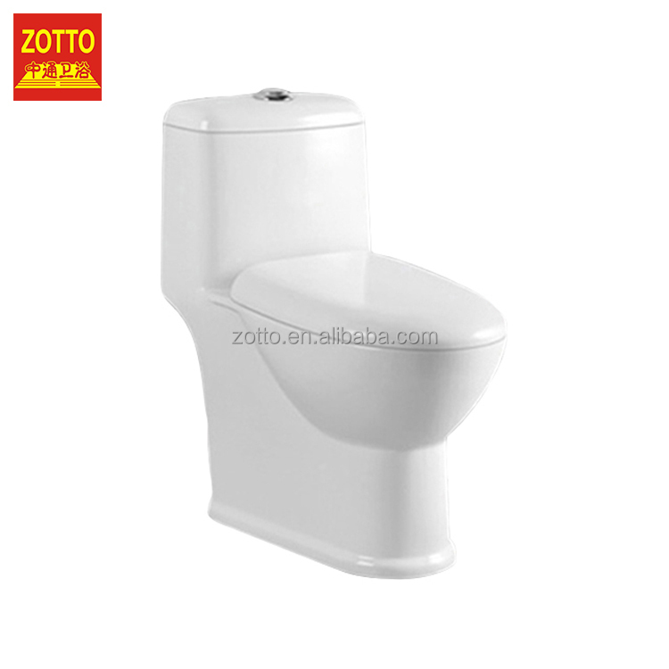 Горячая продажа Оптовая поставка Западный s-ловушка washdown wc сифонический монолитная керамика commodes ванная комод Туалет цены