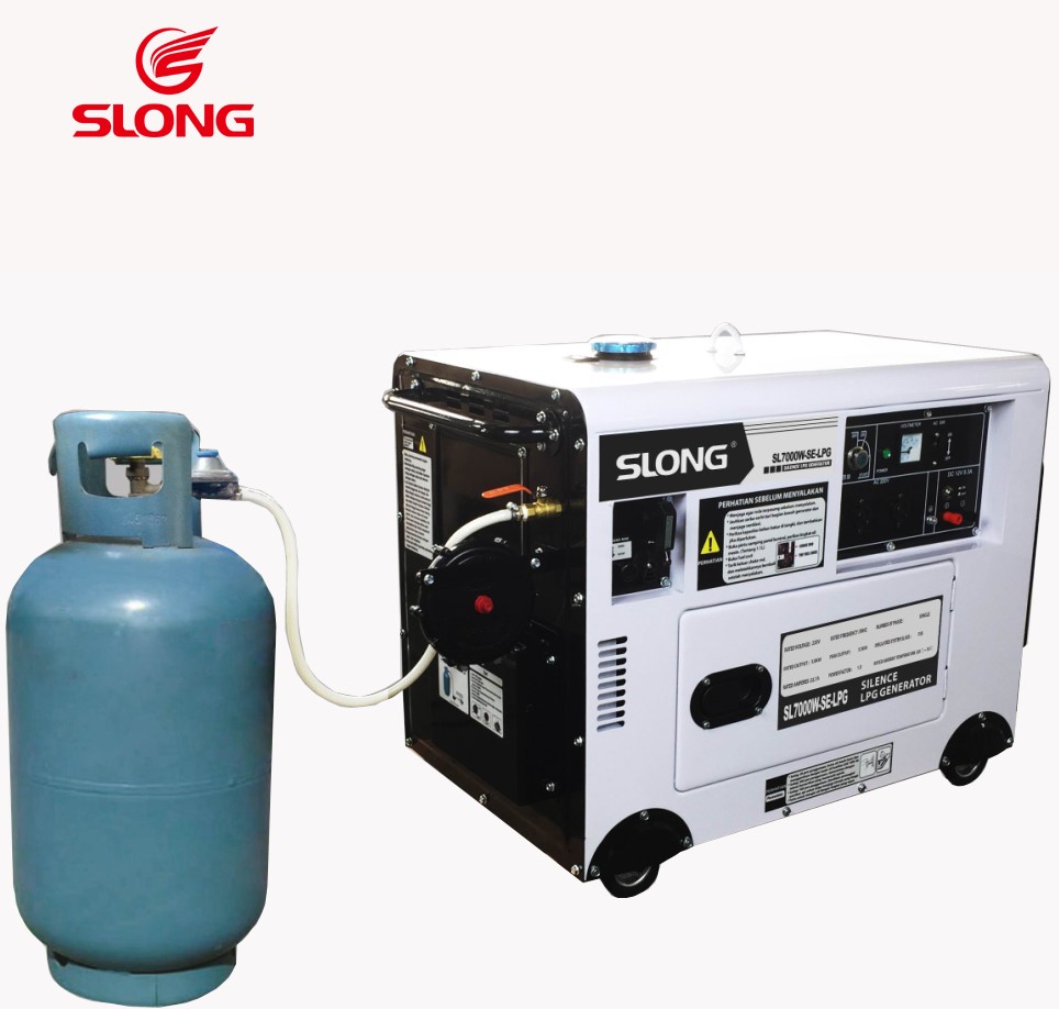 Газовый Генератор сжиженного нефтяного газа SLONG SILENT 6 кВт