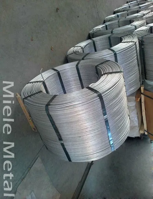 Hot selling Aluminium Wire Guillotine Cut Metal Aluminium Wire Roll