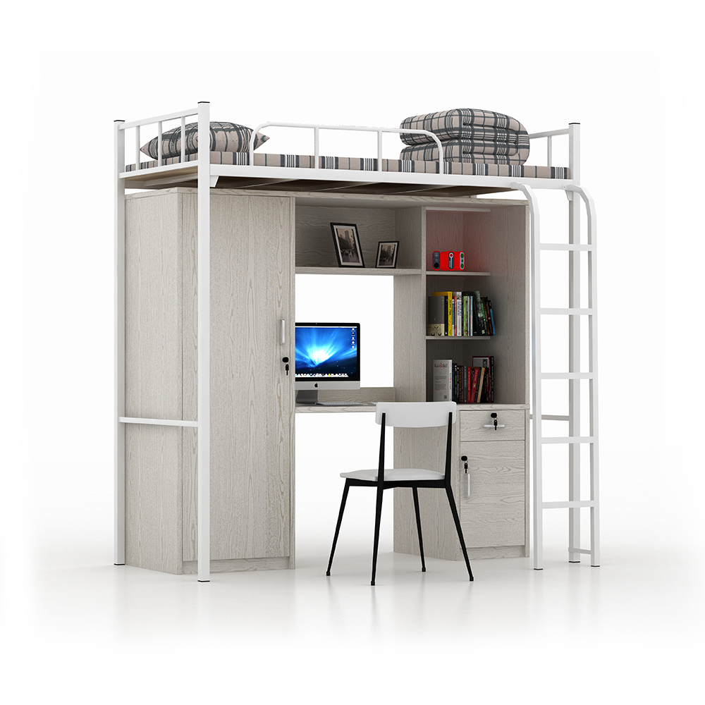 Factory Direct Storage Kids Bedroom Sets Wooden Bunk Beds with Drawers