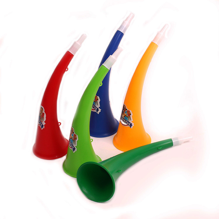 Футбол пластик Vuvuzela стадион рога с Ox рога форма игры вентиляторы Черлидинг заправки реквизит малыш трубы партии игрушка