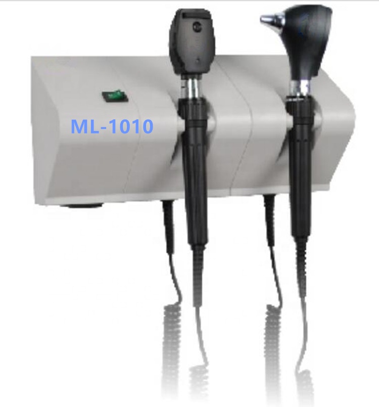 ML-1010 Лидер продаж Настенный комплект ЛОР диагностики с офтальмоскоп отоскоп