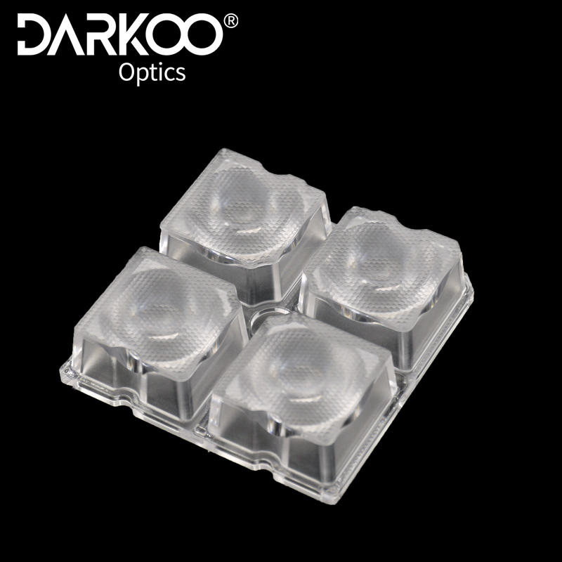 Светодиодные линзы SMD5050 для подвесного светильника 30 градусов 2x2 светодиодные линзы