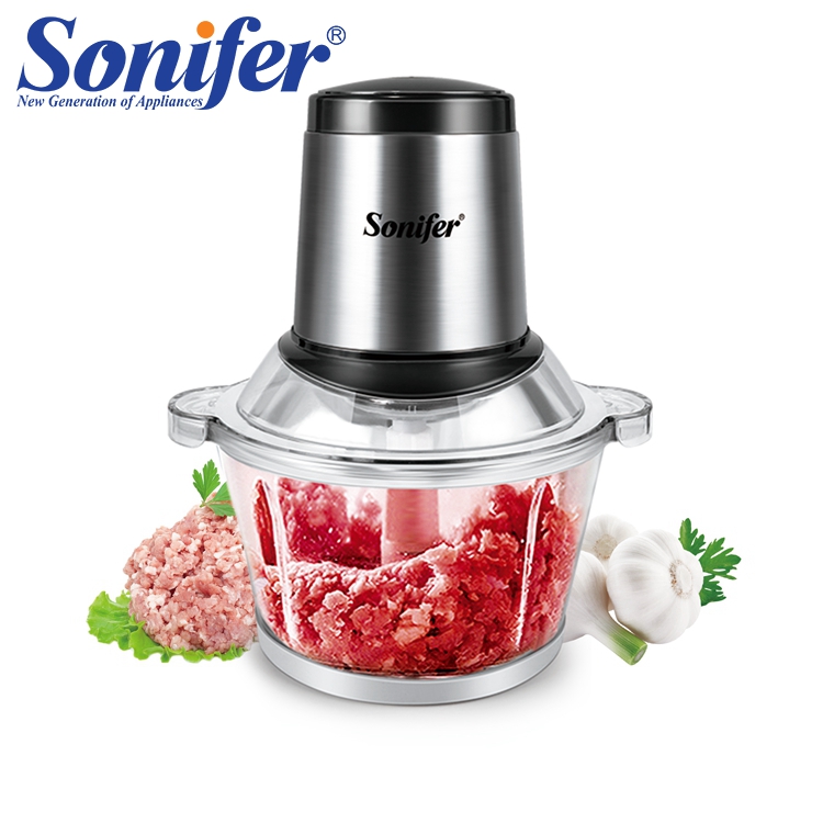 Кухня 1.8L стеклянной таре Электрический измельчитель пищевых продуктов 250W SF-8022