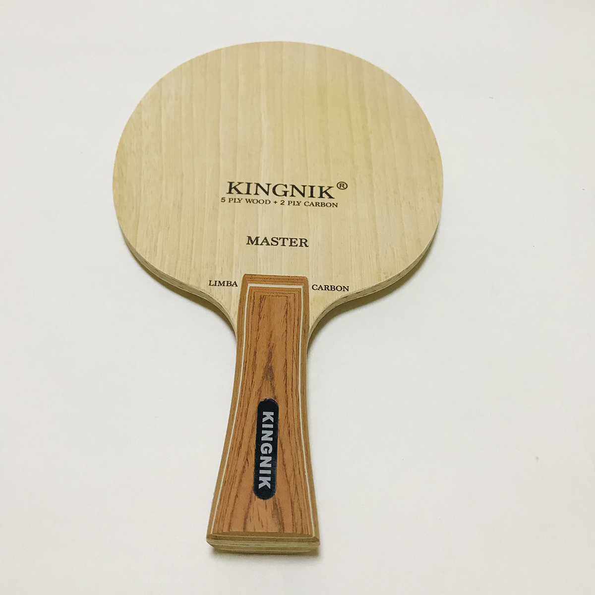 KINGNIK MASTER лезвие для настольного тенниса 5PLY дерево + 2PLY углерод (версия для тестирования серии ML)