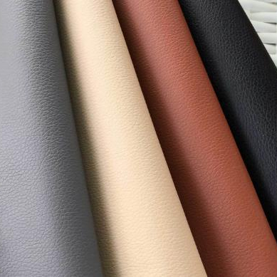 Superior quality low price artificial pu pvc leather for notebook covers sofa fabric
