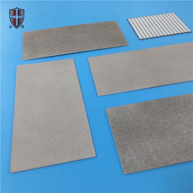 sandblast zirconia alumina ceramic laser scribing substrate sheet slab
