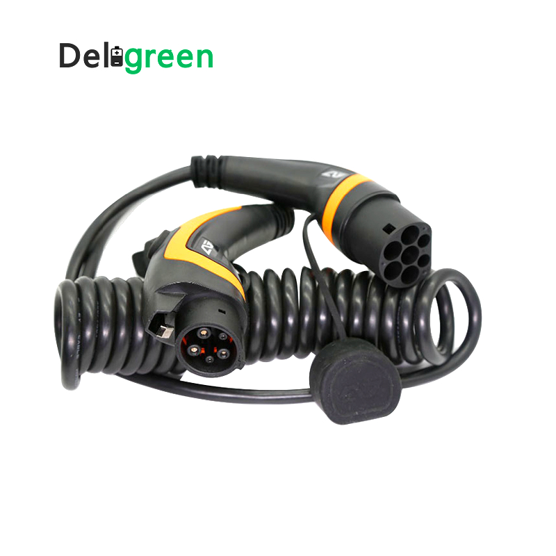 TYPE1-TPPE2 32A разъем Iec 62196-2 3 фазы 480 В Ac дешевые дома Wallbox Ev зарядная станция