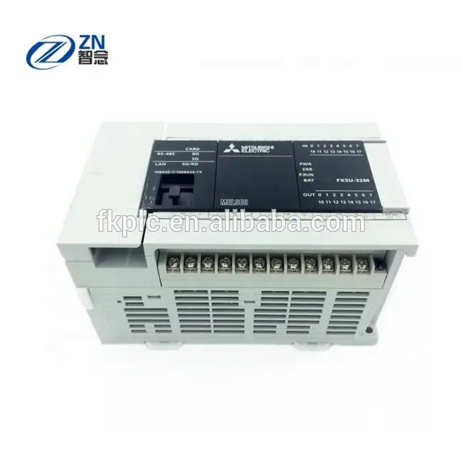 New In Box Mitsubishi FX5U Series PLC Controller FX5U-32MT/ES-A
