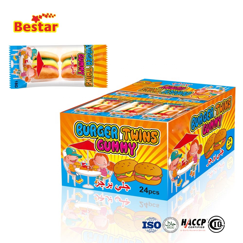 Halal Twins Burger Gummy Candy