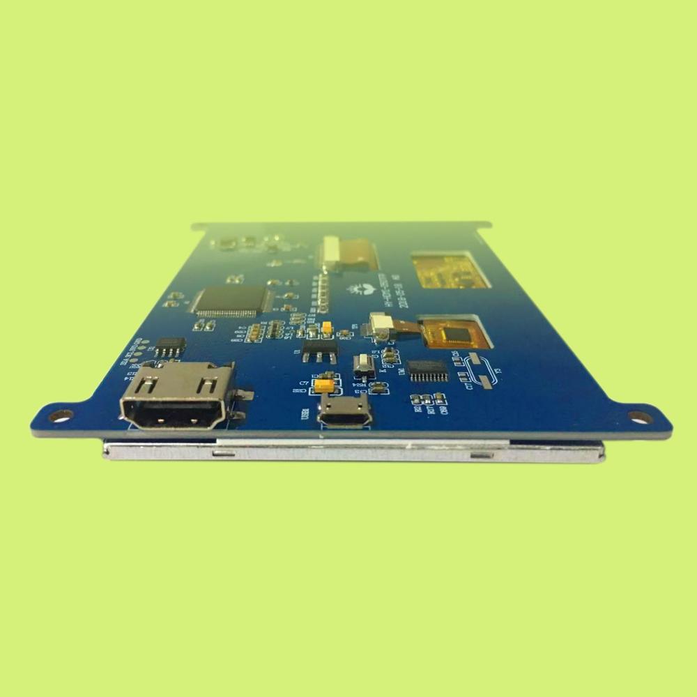 5 дюймов HDM 800X480 флеш-накопитель USB, сенсорный или без сенсорного экрана дисплея Raspberry Pi 4 с ЖК-дисплеем