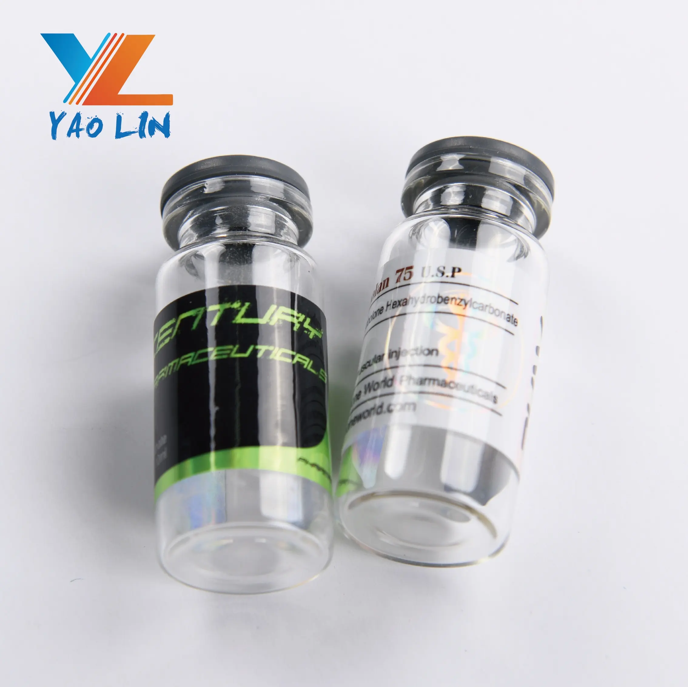 Steroid Bottle Glass Vial With Flip Top Cap 10Ml