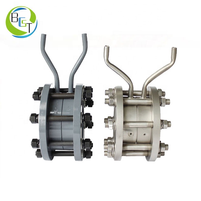 Stainless steel Orifice Plate Flow meter with flow totalizer