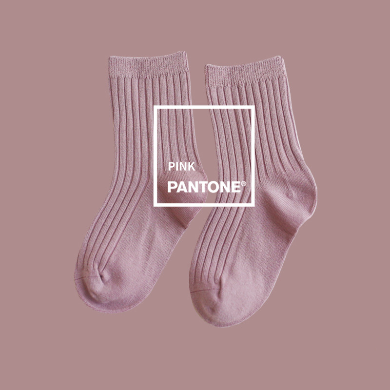Топ 2020 изящных детских штанов для мальчиков носки схема калибровки pantone цвет хлопковый комплект школьной формы; Носки для детей